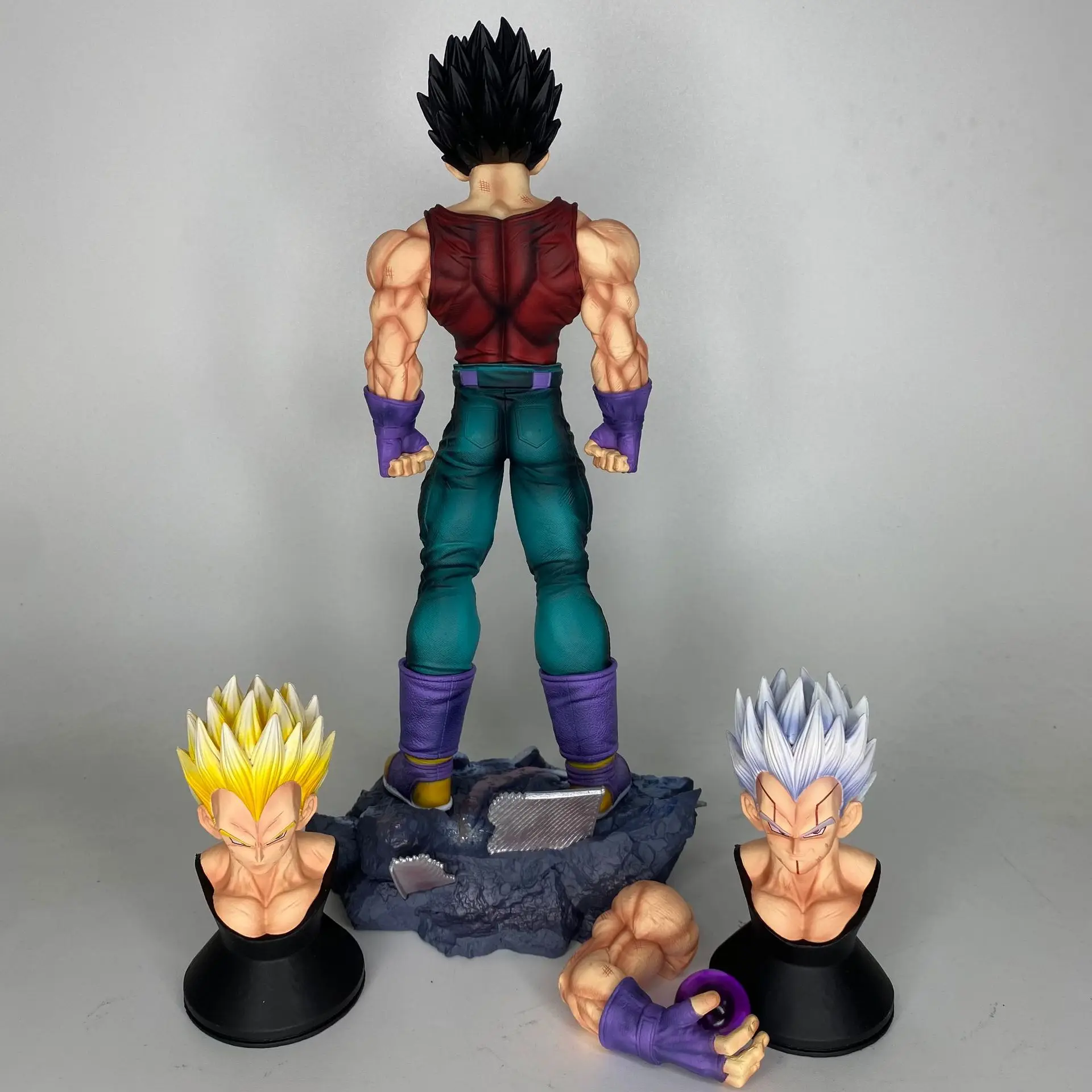 ドラゴンボール GT ベビーベジータフィギュア交換ヘッドアーム PVC アクションフィギュア Gk スタチューコレクタブルモデルおもちゃギフト 31 センチメートル/12.2 インチ