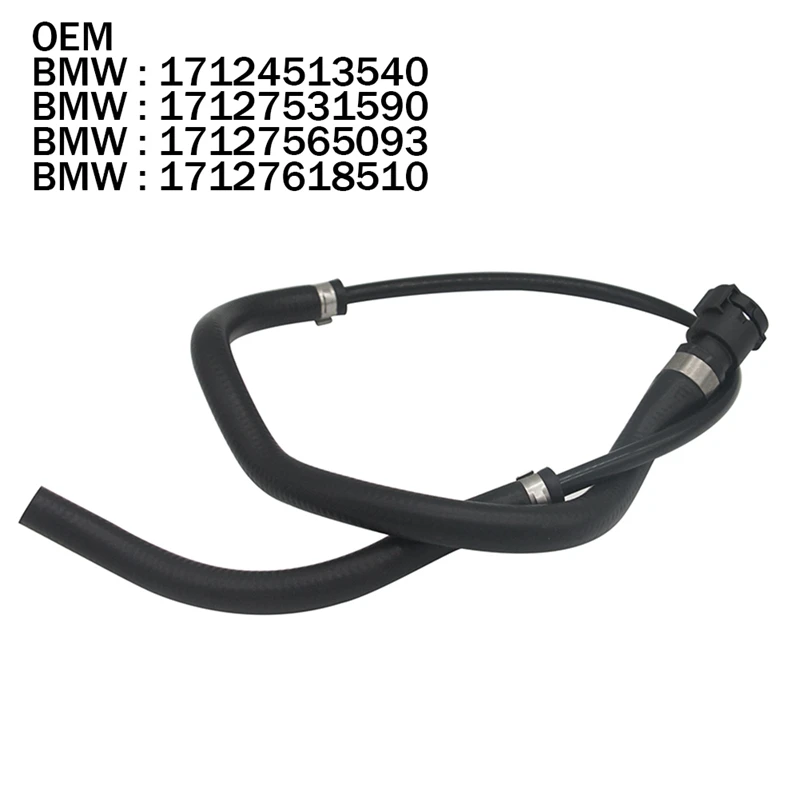 

Air Hose Water Tank Connection Upper Water Hose Exhaust Pipe For BMW 1'/3'/X1 17124513540 17127531590 17127565093 Parts