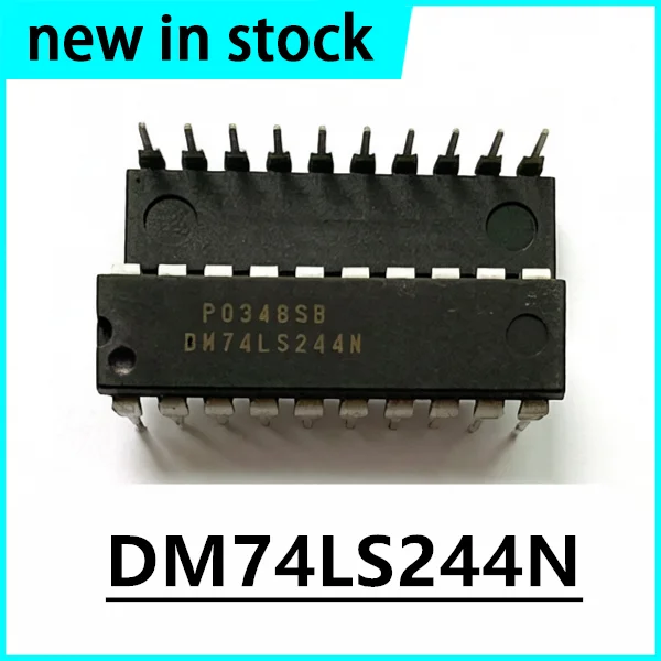 5PCS New DM74LS244N SN74LS244N Inline DIP20 Dual 4-bit Non Inverting Buffer in Stock