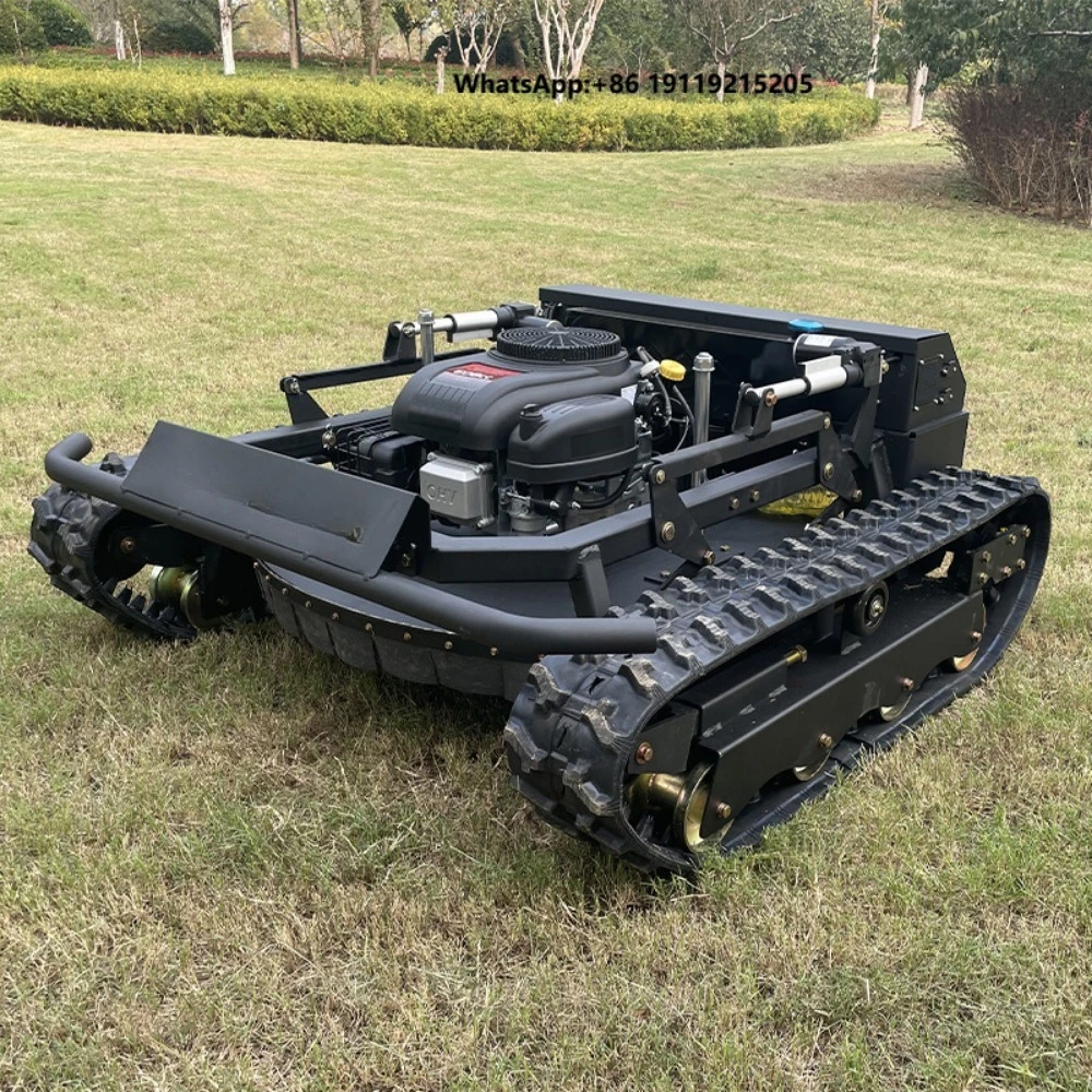 High Quality Heavy Duty Remote Controlled Powered Lawn Mower for Agriculture and Forestry Weeding Crawler Mower