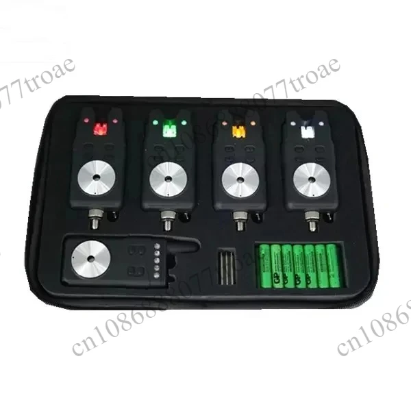 Excellent Quality 6 LED Indicators Waterproof JZH-RF698 4+1 Carp Fishing Bite Alarm With CE Certificates