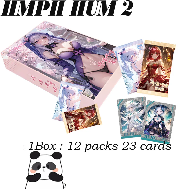 Wholesale Witch Card New Goddess Card HMPH HUM 2 Hobby Anime Waifu Collection Card Doujin Booster Box LSP Rare Card Toys Gift