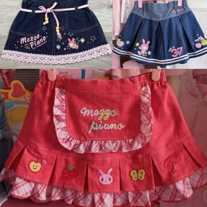 Cute Japanese Lolita Cake Skirts Hot Girls Y2k Mini Skirt Women Daily Casual Holiday Party JK Ruffle Short Fashion Bottom Wear