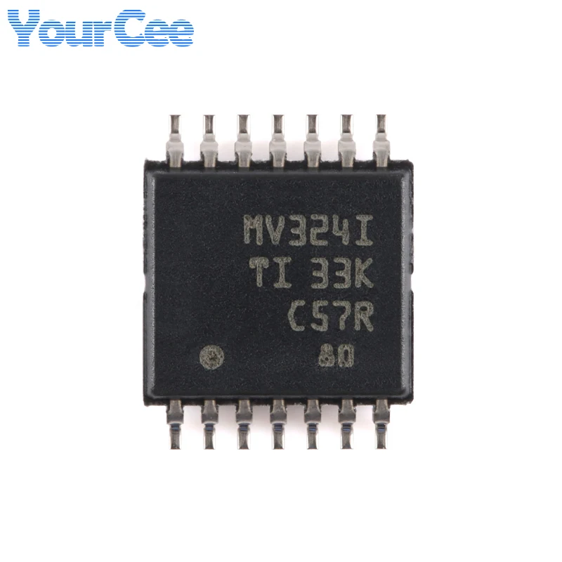 10pcs LMV324IPWR TSSOP14 LMV324 MV324I TSSOP-14 Quad Operational Amplifier Chip IC LM324PWR LM324APWR LM2902PWR