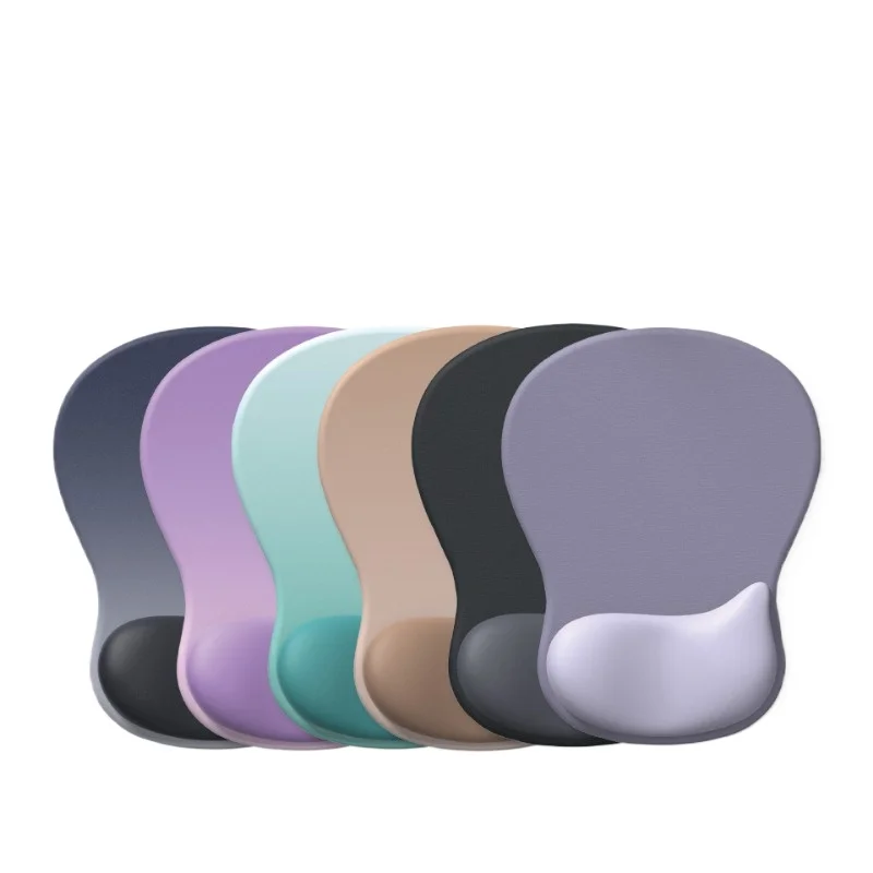 Gradient Ergonomics Mouse Pad Comfortable Wrist Support Non Slip Mice Mat Soft Mousepad Wrist Rest Computer Silicone JJ1627