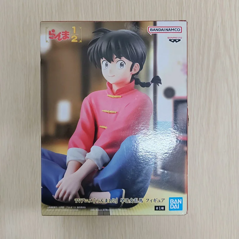 الأصلي بانداي بانبريستو رانما رانما Nibun-No-Ichi Ranma جديد وغير مفتوح أنيمي تمثال مجموعات حقيقية لعبة مجسمة هدية