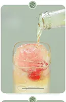 Juego de 4 Moldes de Hielo con Forma de Rosa