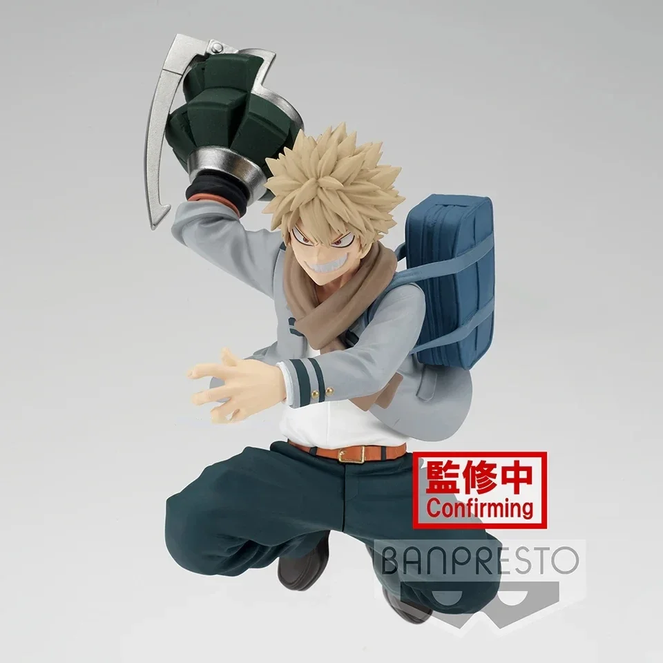 

Bandai Original Genuine Banpresto My Hero Academia Bravegraph 12cm Bakugou Katsuki Anime Figures Model Toys Gift