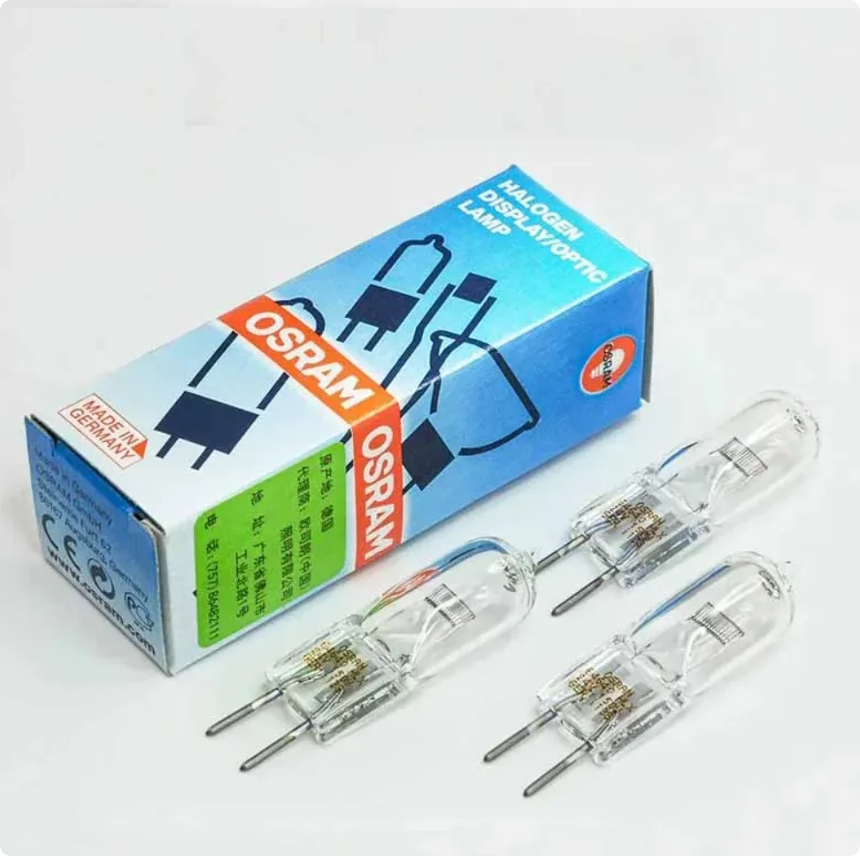 Original OSRAM HLX 64640 24V 150W G6.35 FCS Halogen Lamp,Surgical Projection HLX 64640 24V150W Projector Capsule Tungsten Bulb