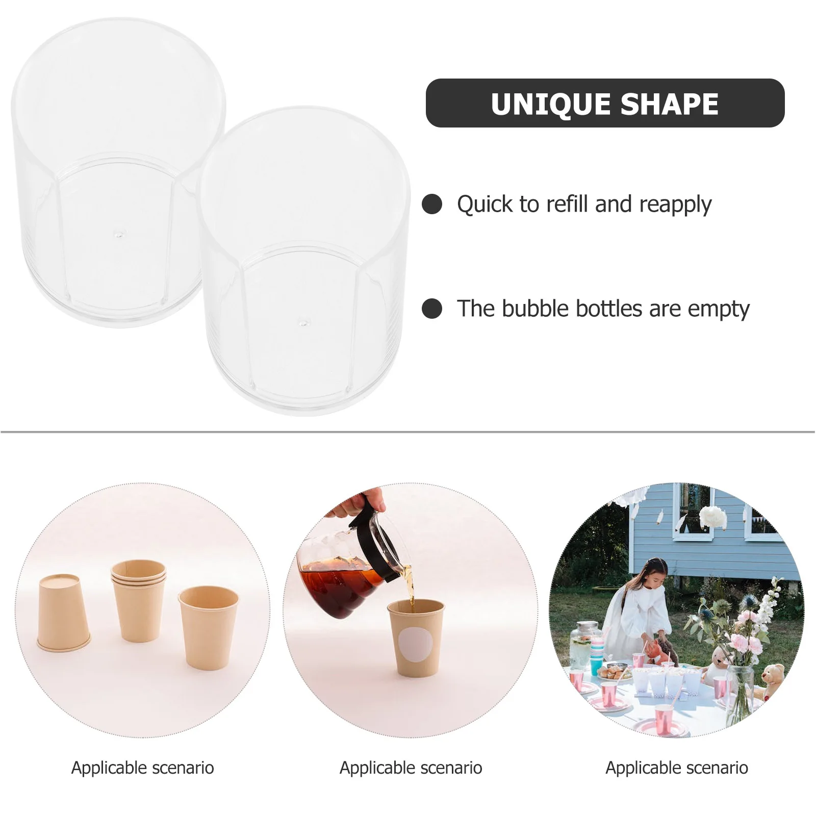 

2pcs Paper Cup Storage Rack Acrylic Cup Organizer For Countertop Desktop Coffee Station Supplies Office Tea Shop Use