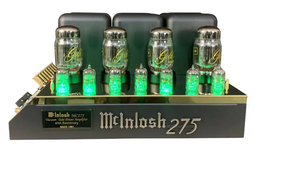 

New upgrade version 1:1 clone MC275 Mcintosh classic HIFI tube post power amplifier 75W*2 Tube: KT88EH *4, 12AX7*3, 12AT7*4