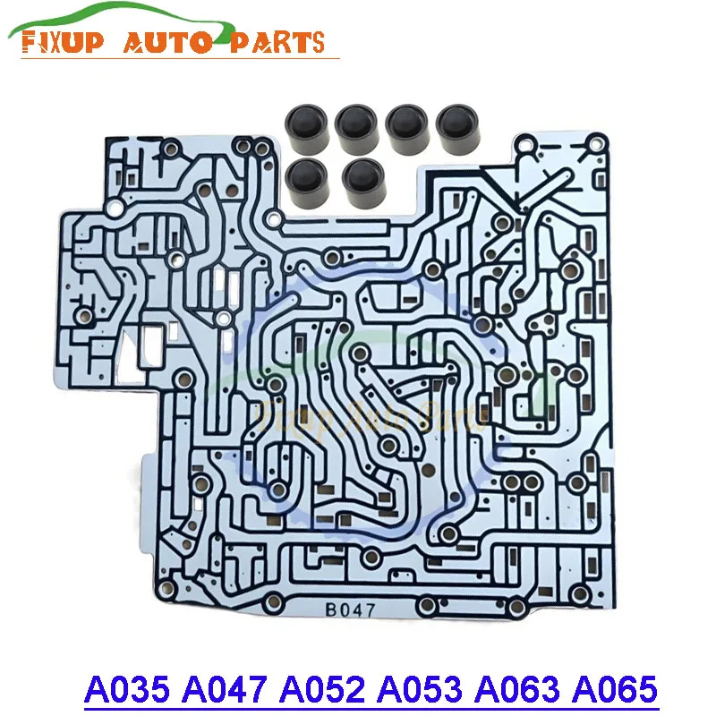 

B035 B047 B052 B053 B063 B065 Automatic Transmission Valve Body Separator Plate 6 Buffers For AUDI BMW 6HP19 6HP26 6HP21 6HP32