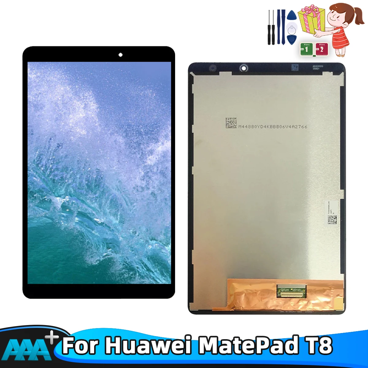 

For Huawei MatePad T8 C3 8.0 KOB2-W09 KOB2-L09 BZD-AL00 LCD Display Touch Screen Digitizer Assembly Panel repair parts