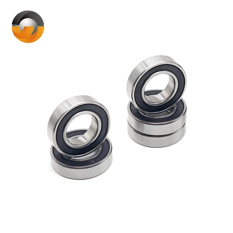 5pcs 6002RS Bearing 15x32x9mm High Quality Deep Groove Ball Bearing 608 6000 6001 6200 6201 6706 6805 6903 2RS Rubber Sealed