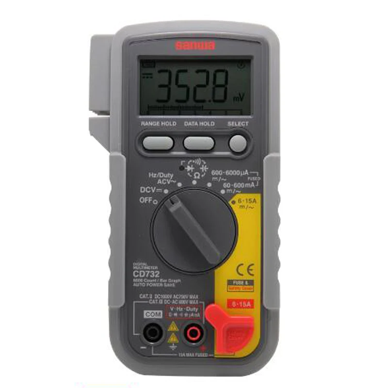 CD732 Digital Multimeter High-Speed Bar Graph & Cont. Buzzer With LED