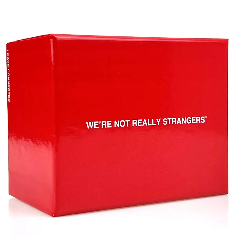 WE'RE NOT REALLY STRANGERS Interactive Adult Card Game and Icebreaker Friendship Edition  A Best Friend. Honest Dating Expansion