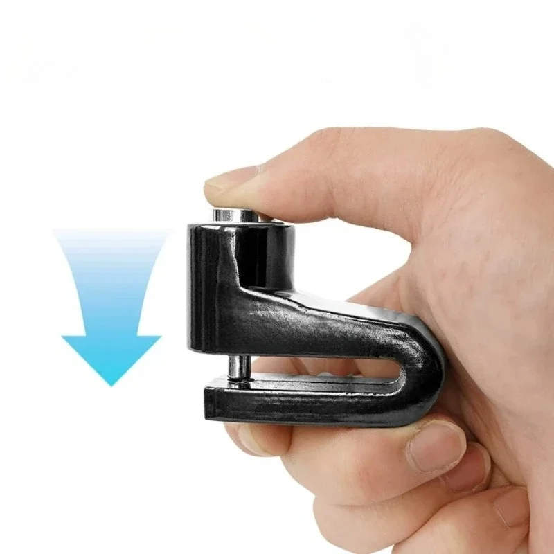 Disc Brake Lock for Motorcycles Electric Bikes Mountain Bikes and Bicycles Anti-Theft Disc Brake Lock Stainless Steel Disc Lock