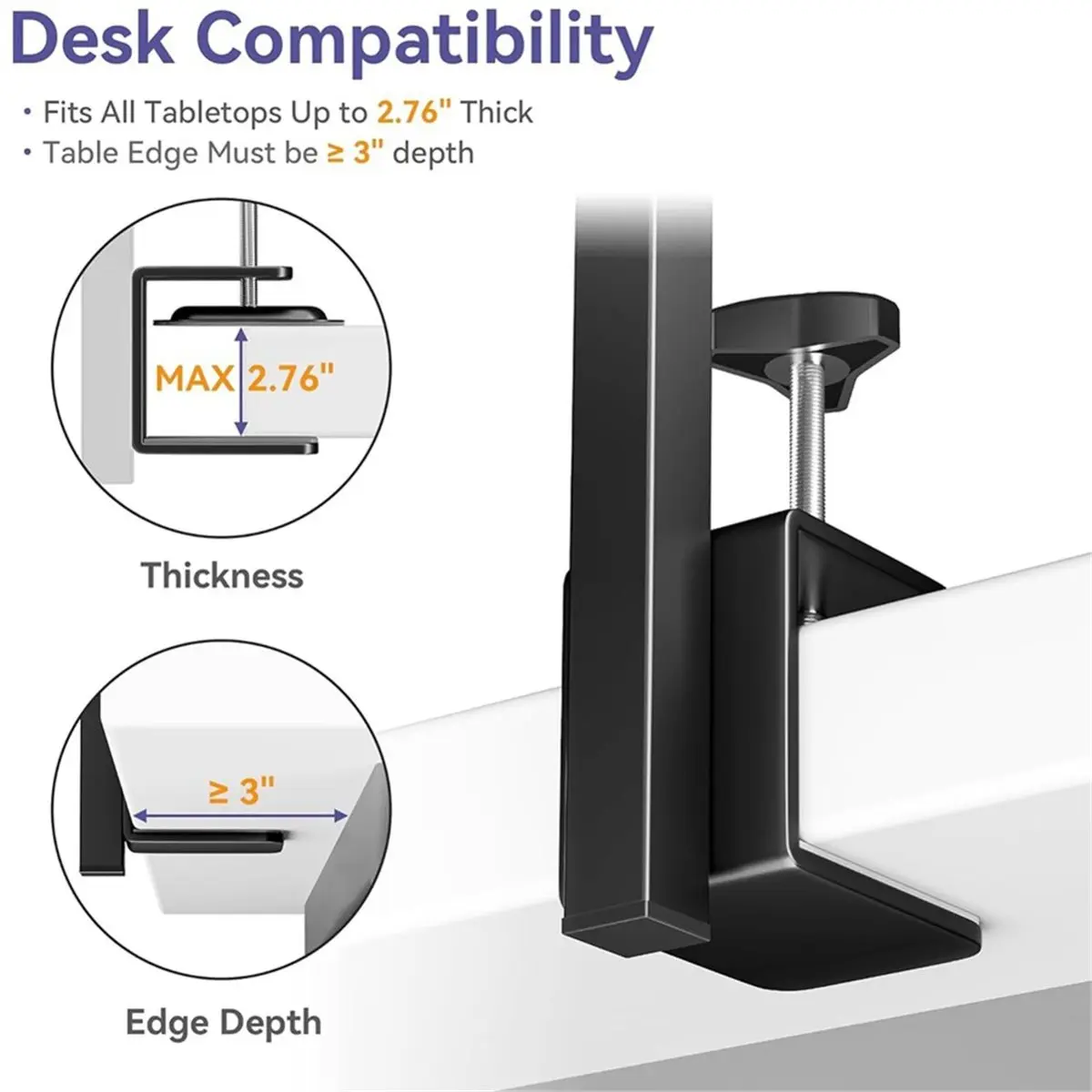 ABDD HOT  Adjustable Dog Grooming Arm with Clamp, 26″-40″ Height, S Hammock with Back Buckle, No-Sit Grooming Restraint