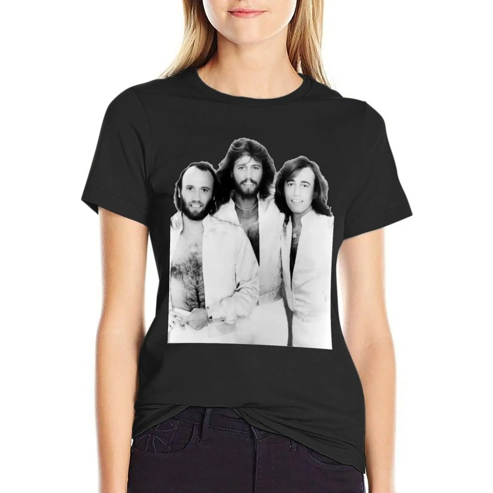 

Bee Gees Band One Night Only T-Shirt animal print hippie clothes heavyweights funny designer clothes Women luxury