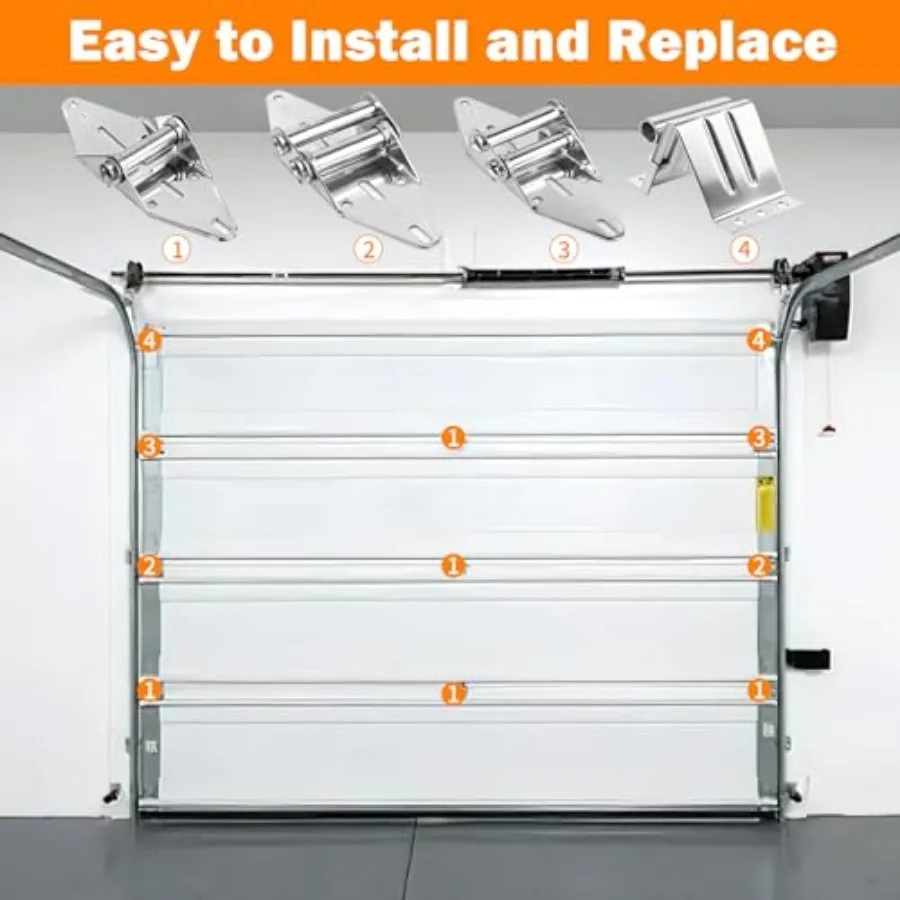 garagedeur kabel en beugels