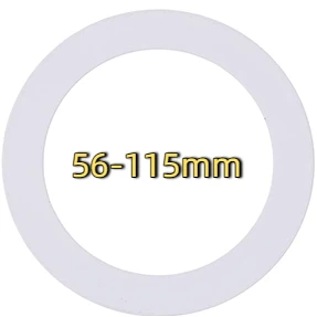 Concealed Spacers Shims Washers Light Stand Extension Gaskets LED Spotlight Downlight O Rings White Lampshade Ring Adapter