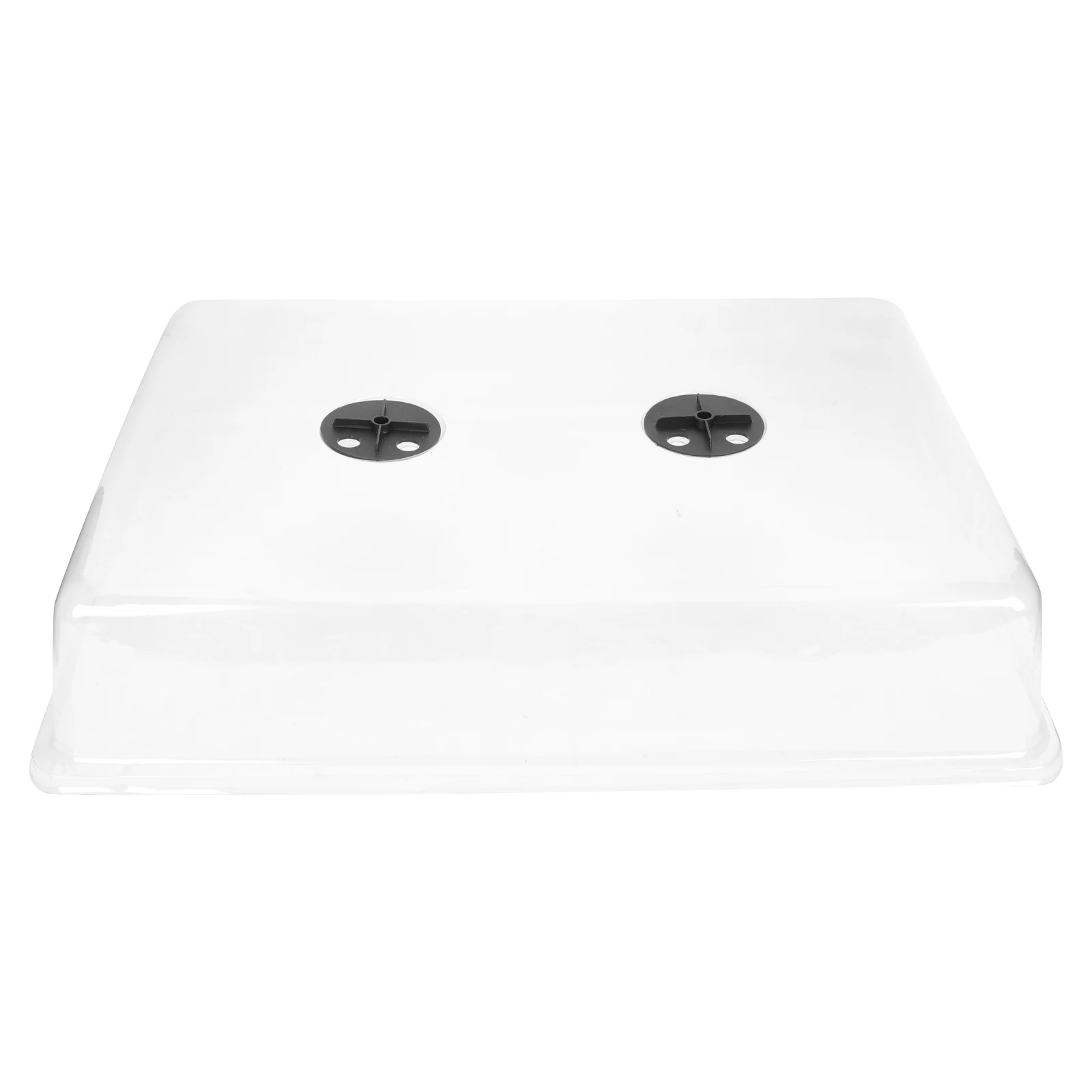 

Plastic Nursery Pot Lid Germination Case Moisturizing Cover Planter Protective Tray Pp Material Long Use Gardening Plant