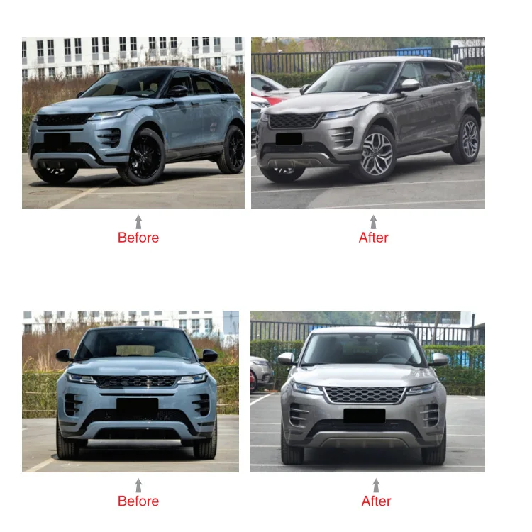 New Auto Parts L Style Body Kit Front Bumper Grilles Bumpers Grille Body Kits for for Evoque L551 2020-2026 Plug