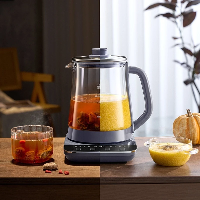 Household 1.8L large-capacity multi-functional 316L stewed scented tea kettle