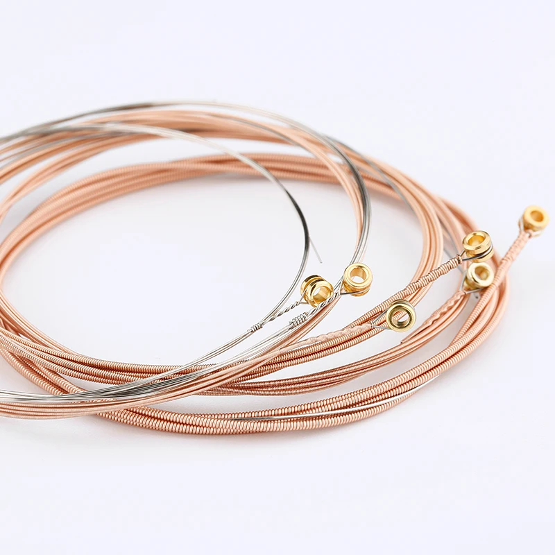 ROAD DOG KC PVD Ion Coating Acoustic Guitar Strings Hexagonal Core Phosphor Bronze Winding Musical Instrument Accessories Parts