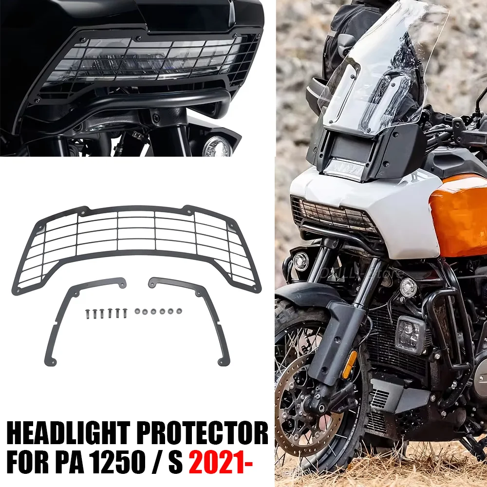 

Modification accessories Headlight Protector Grille Guard Cover For Harley Pan America 1250 1250S PA1250 PANAMERICA1250