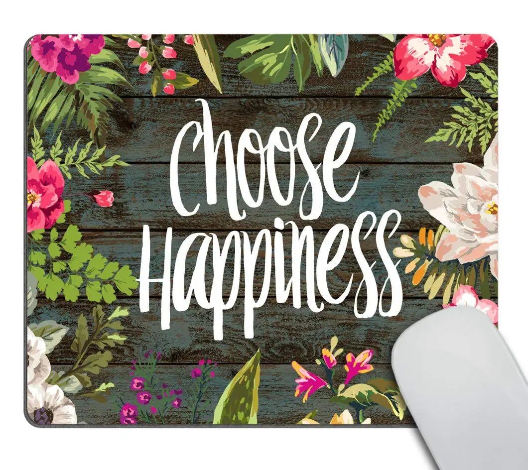 

High Quality Vintage Floral Funny Quotes Lock Edge Gaming Mousepad Gamer Mouse Mat Keyboard Mats Desk Pad Mousepads 22x18cm