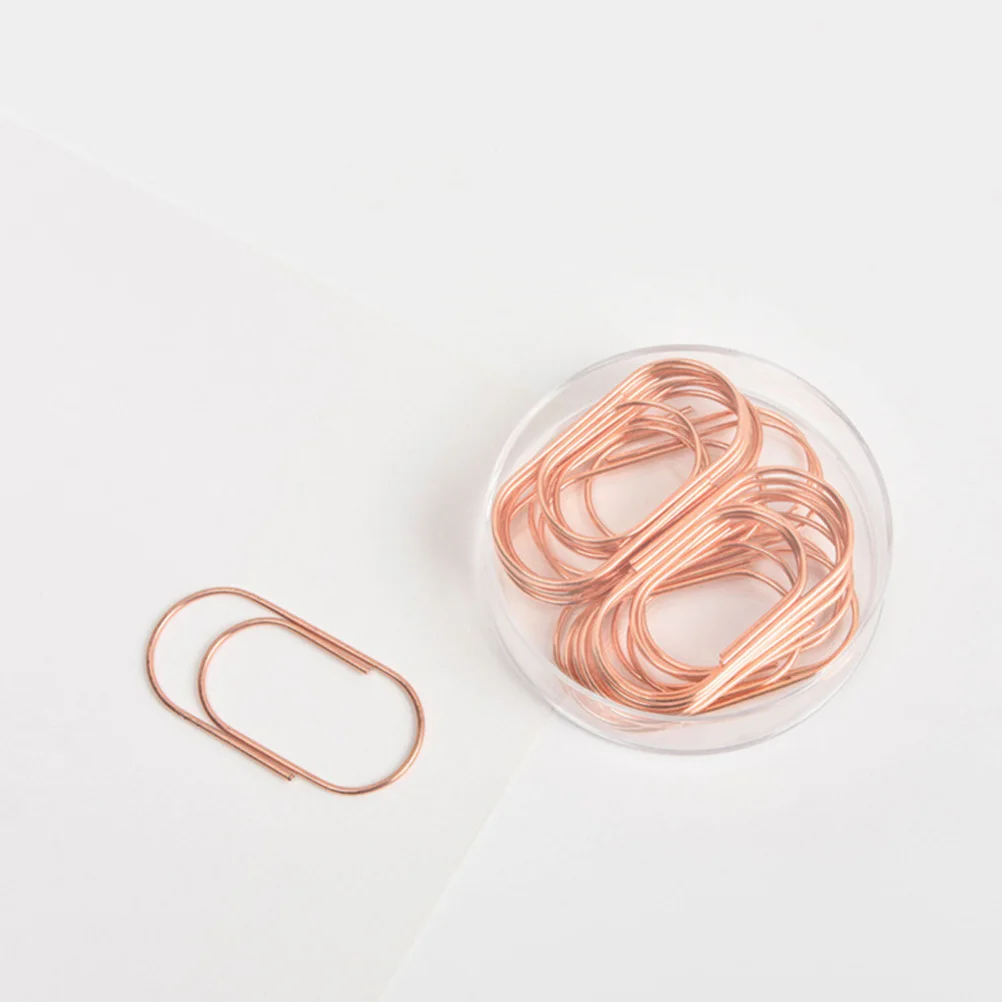 20 قطعة من مشابك الورق المعدنية الملونة الناعمة لمكتب المدرسة والمنزل ومستلزمات تنظيم المستندات ومجموعة مشابك