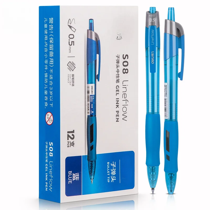 학생 서명 카본 펜, 중립 펜, 사무실 문구, 다양한 색상 옵션, 0.5mm 프레스