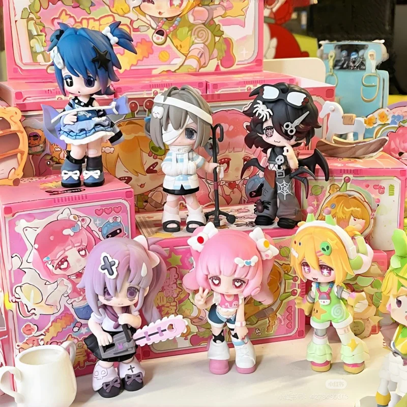 

Аутентичные в наличии Simontoys New Tomiz Cute Pet Alien Series слепая коробка модные игровые аксессуары милые украшения подарки-сюрпризы