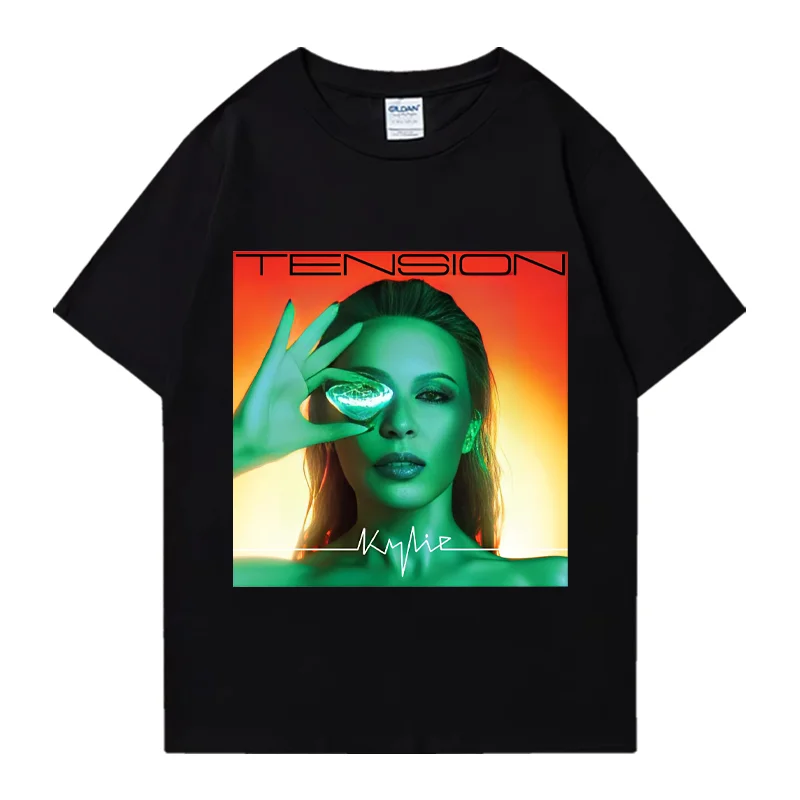 

Kylie Minogue 2025 Fashion throwback T Shirt Men Women Hip Hop Streetwear Short Sleeve T-shirts Hot sale Unisex Cotton clothing