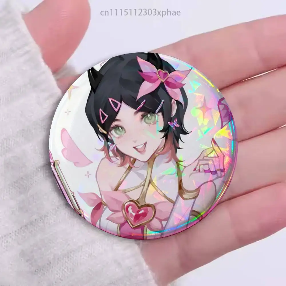 C-Clove V-Valorant Badges Round Nijigen Otaku Culture IP peripheral products 58mm 44mm 32mm 75mm 25mm Mini