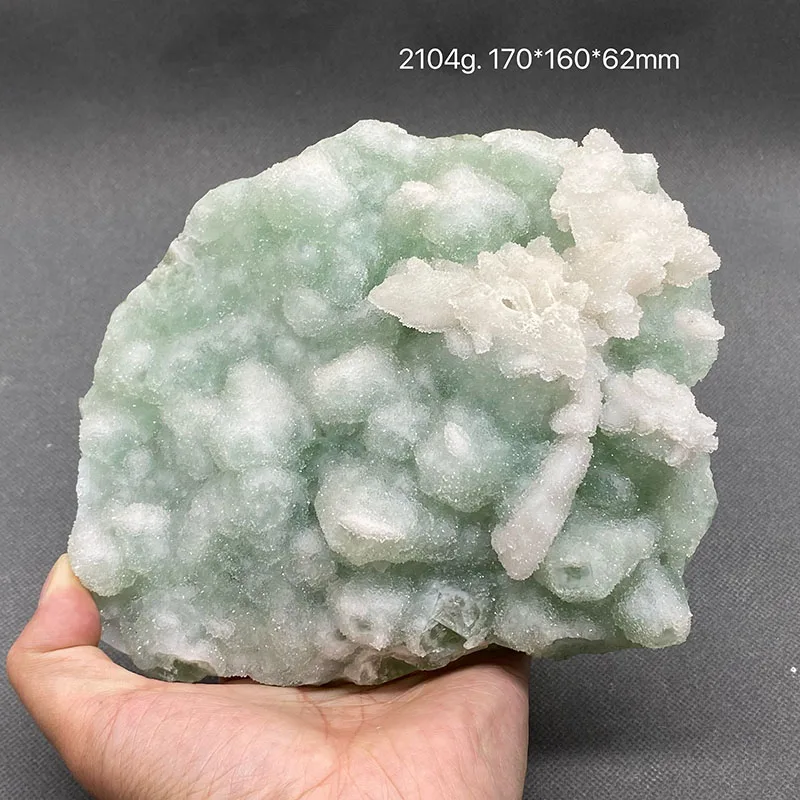 100% natural China fujian green vitreous fluorite mineral standard crystal ore specimen gemstone