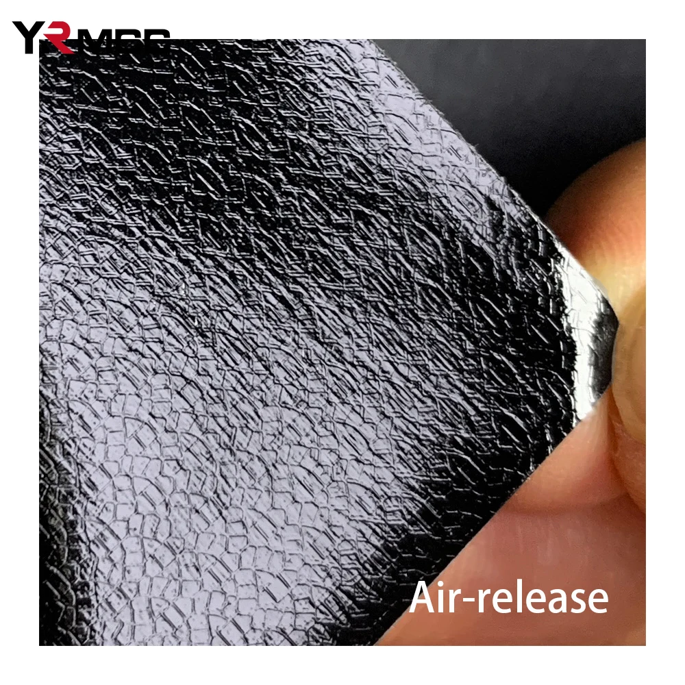 Black Car Sticker Brushed Vinyl Auto Tuning Film Waterproof Motorcycle Anti-scratch Sticker Auto Body Covers for Car Accessories