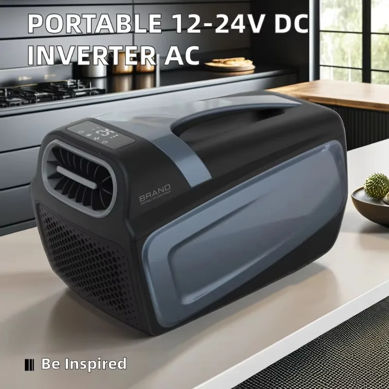 

12-24V DC Inverter Smart Home Mini Portable Air Conditioner for Camping and Home Energy Saving for Small Tent