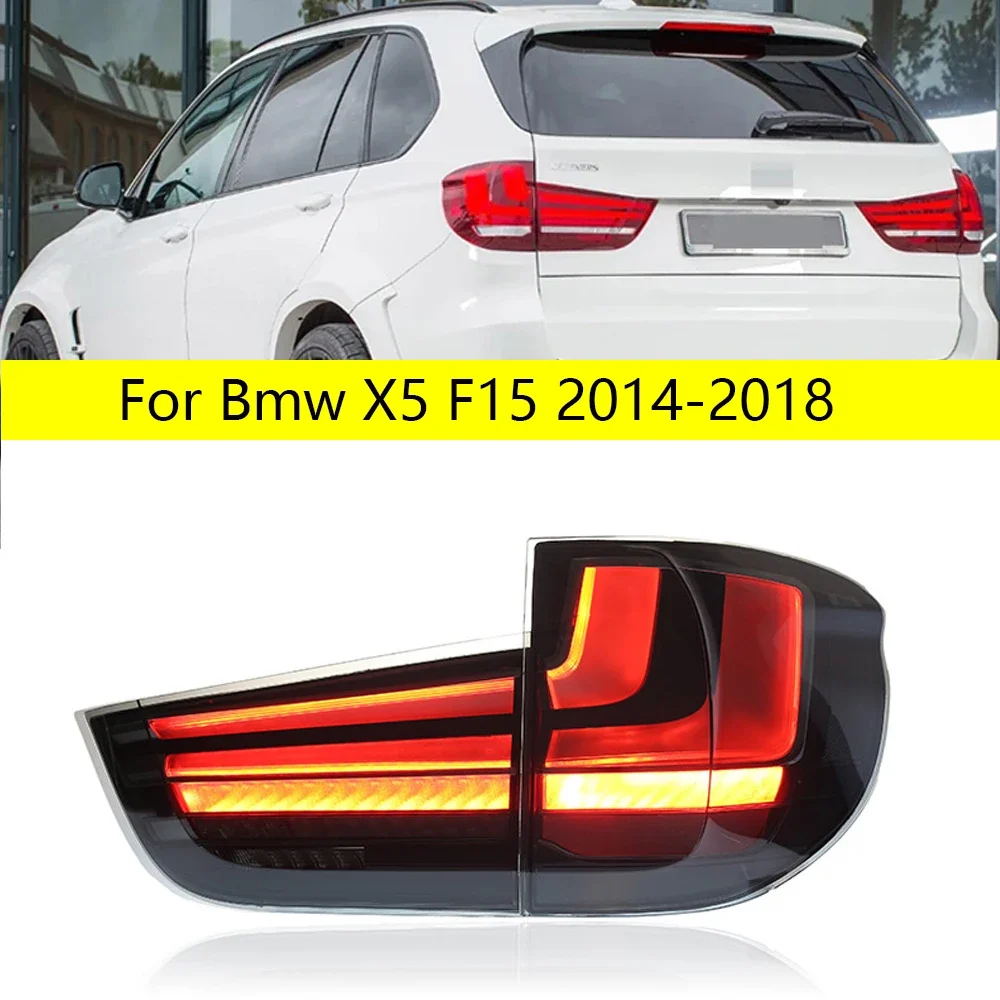 

Car Rear Lights For BMW X5 F15 Taillights 2014-2018 Accessories Upgrade Led Running Lamp DRL Turn Signal Assembly