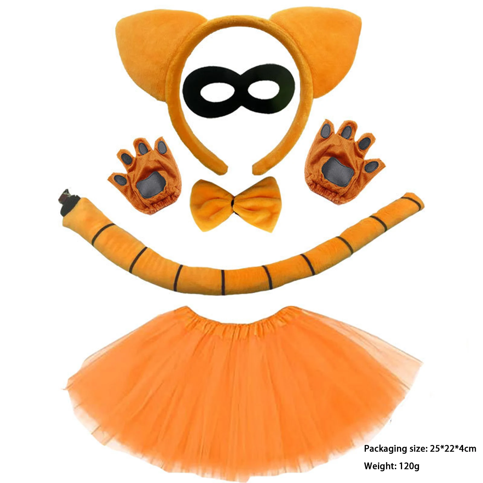هالوين الكرتون أبطال عقال تنورة الذيل قناع قفازات الحيوانات زي الملحقات تأثيري مجموعة للأطفال مهرجان هدايا عيد ميلاد