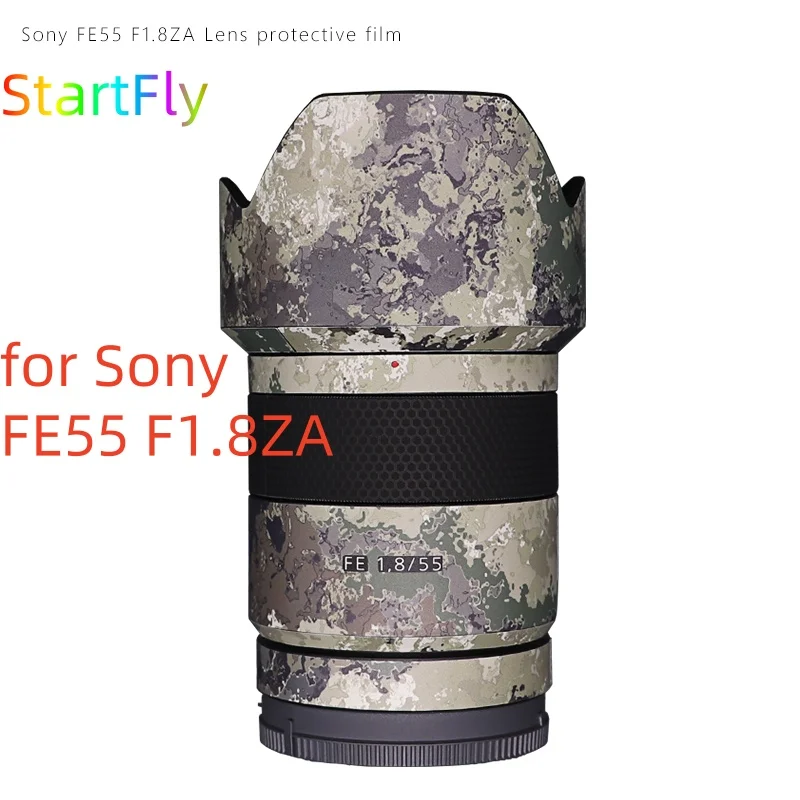 

StartFly Sticker For SONY FE55 F1.8 ZA Camera Lens Body Sticker Protective Skin 3M Material Decal Film Anti-Scratch Protector