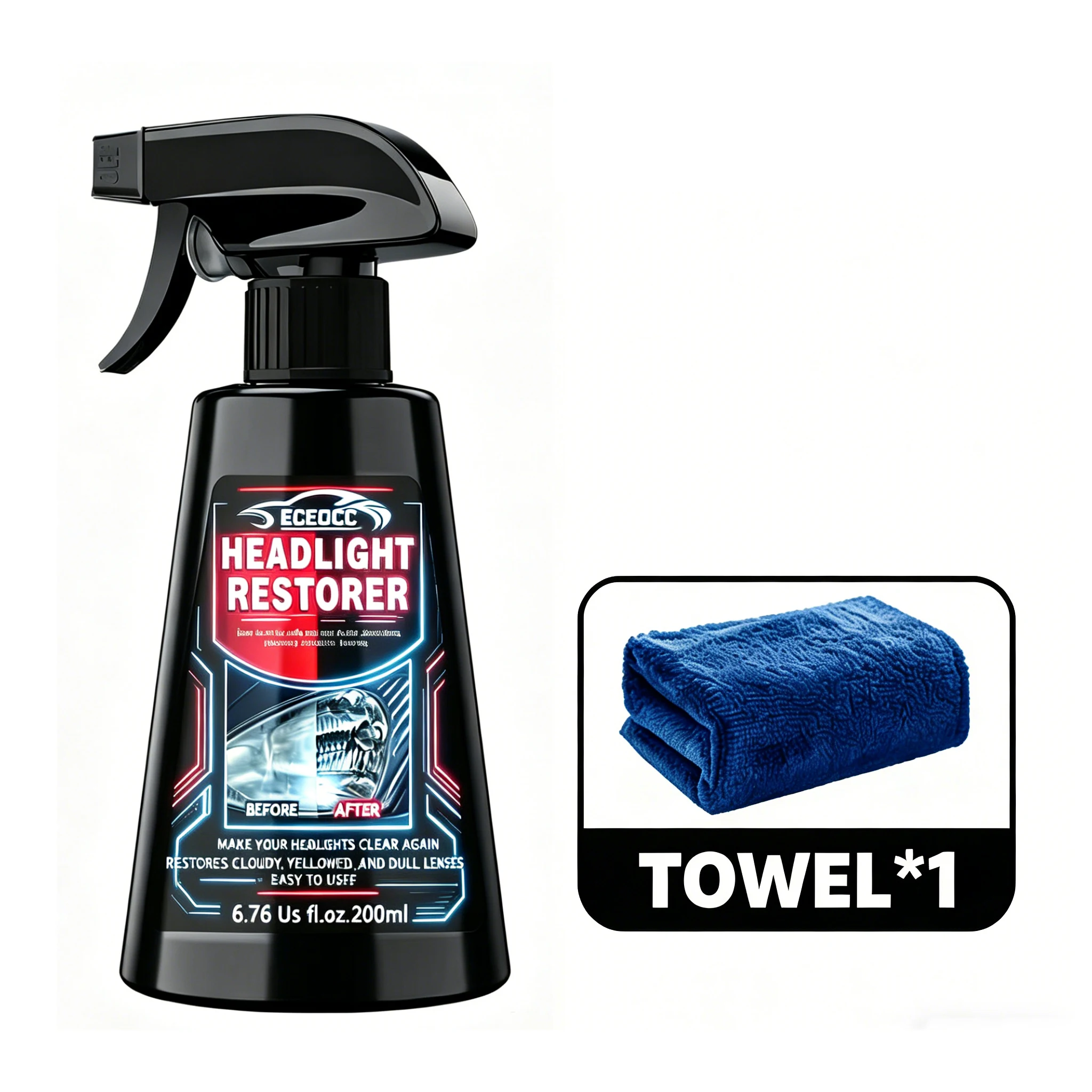 liquido-polidor-profissional-para-restauracao-de-farois-automotivos-200ml-remove-amarelamento-oxidacao-e-arranhoes-protecao-uv-de-longa-duracao