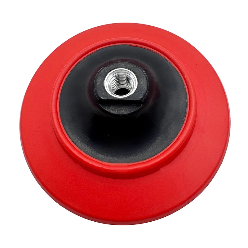 1.2/2/3/5/6 Inches PU + Nylon Backing Plate Drill Buffing Pad For Car Polisher Sander Detailing Sanding Polishing Backing Pad
