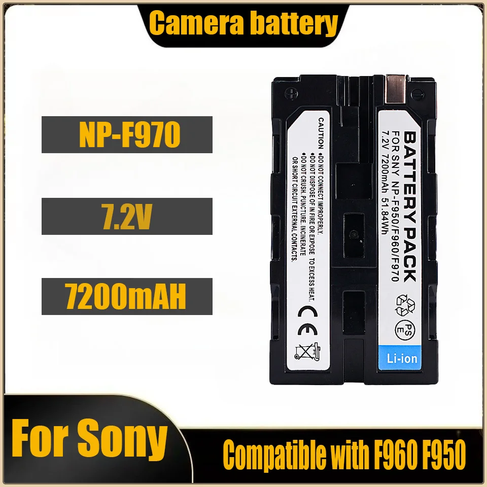 

NP-F970 Camera Battery Suitable for Sony Camera Fill light Monitor Universal F930 F950 Camera