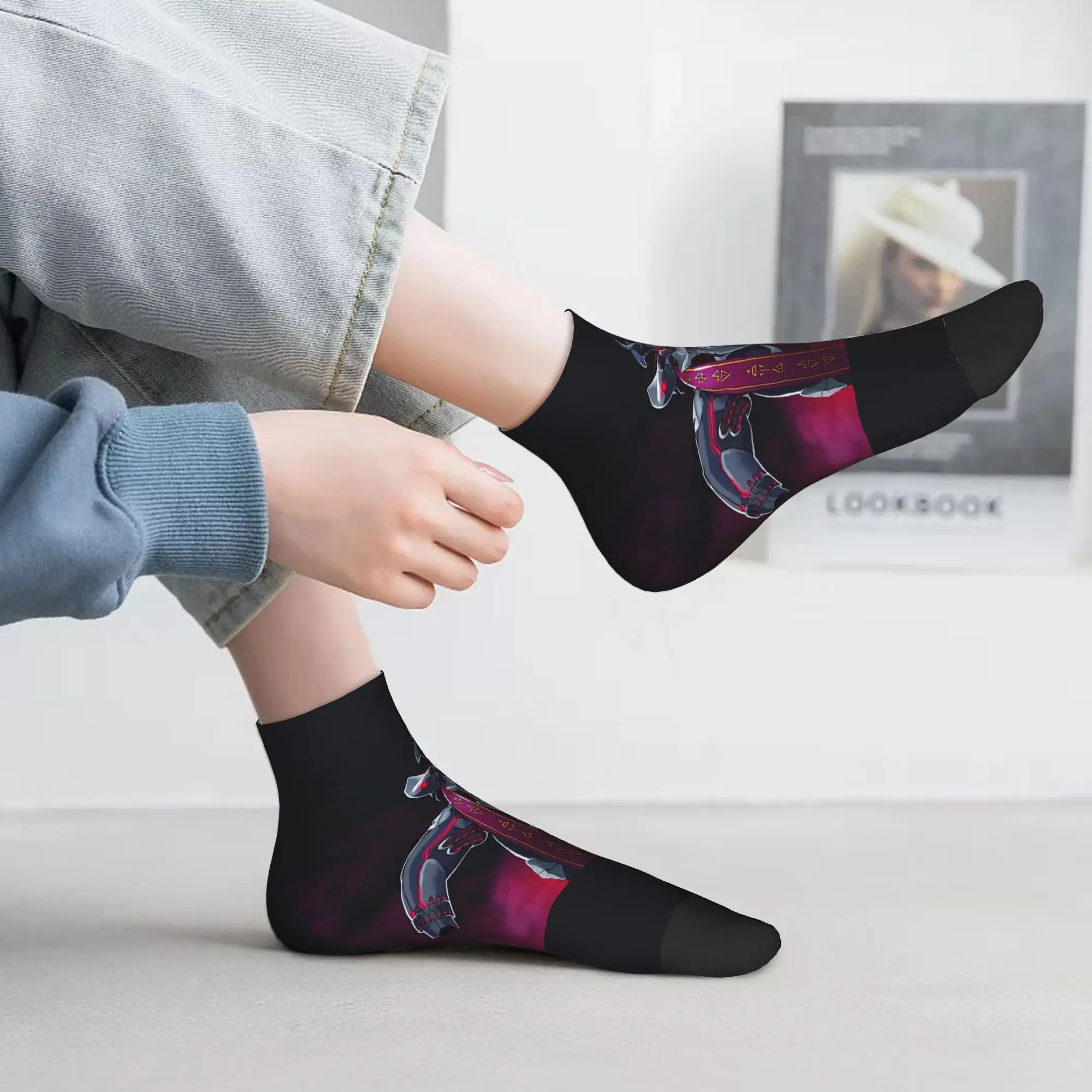 Regalo per uomo Copie De Samus Aran Metroid Samus Aran Calzini Harajuku Calze per tutte le stagioni Accessori per uomo donna
