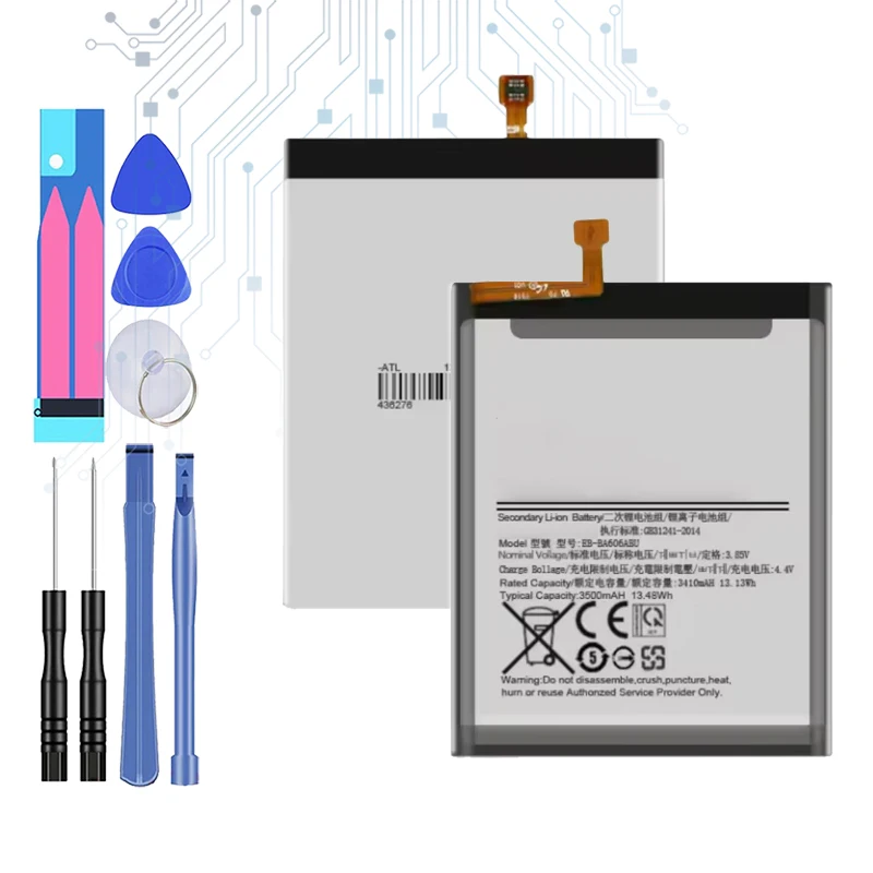 

EB-BA606ABU Replacement Battery For Samsung Galaxy A60 SM-A606F/DS SM-A6060 SM-A606F 3500mAh Portable batteries