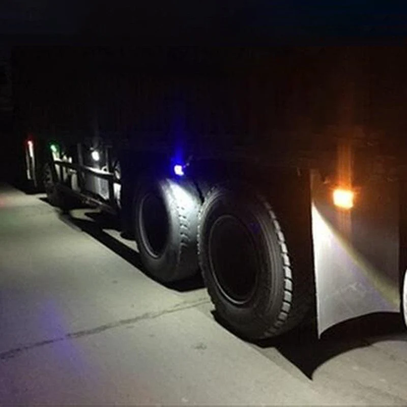 

1PC 12V Waterproof LED Side Marker Light - Car Truck External Signal Indicator Lamp