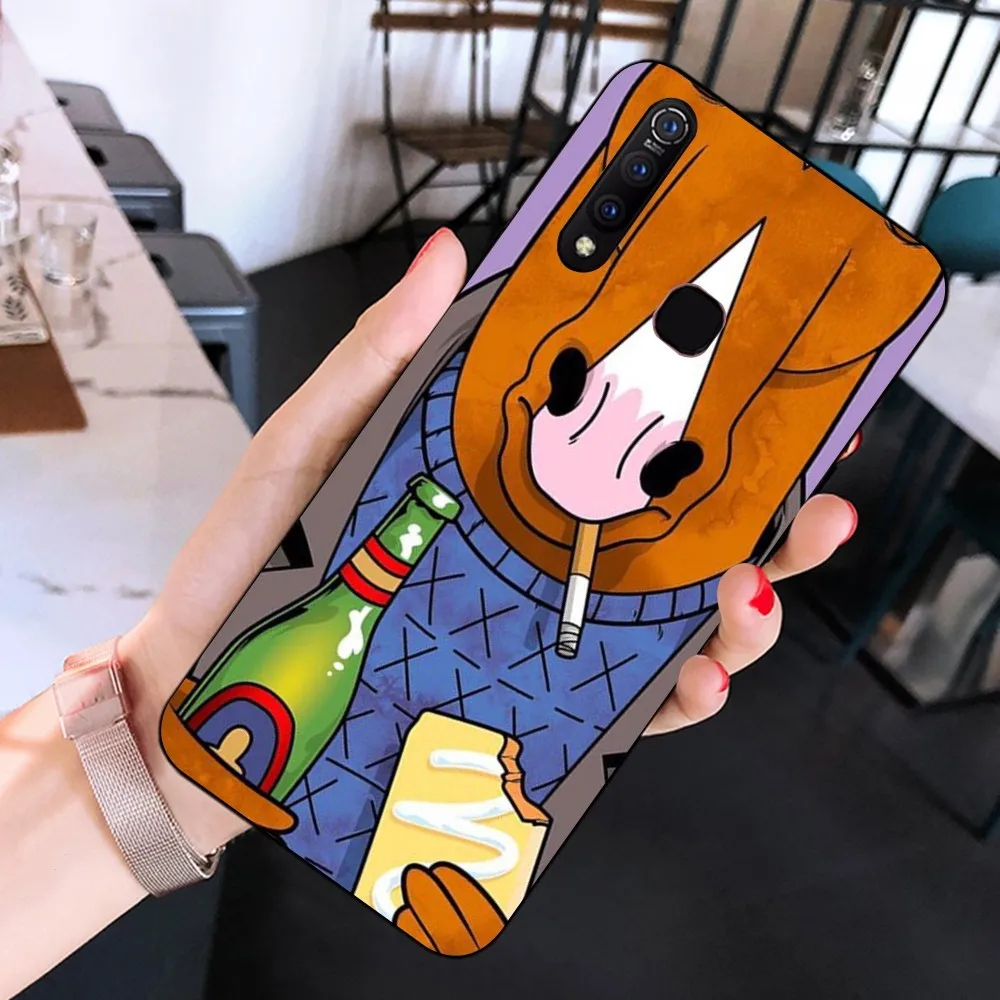 Cartoon B-BoJack Phone Case For Huawei Y9 6 7 5 Prime Enjoy 7s 7 8 plus 7a 9e 9plus 8E Lite Psmart Shell