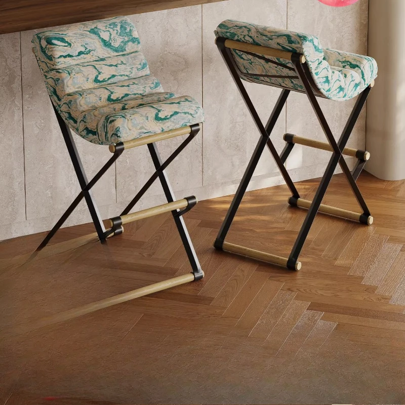 

Medieval fabric bar chair Ash island chair